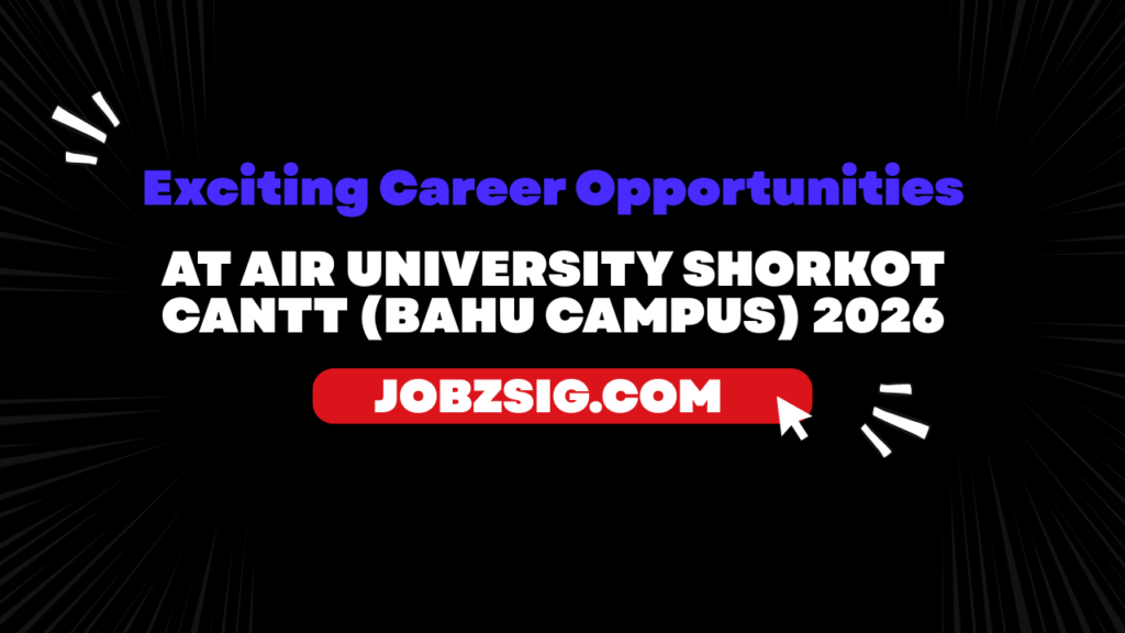 BAHU Campus in Shorkot Cantt